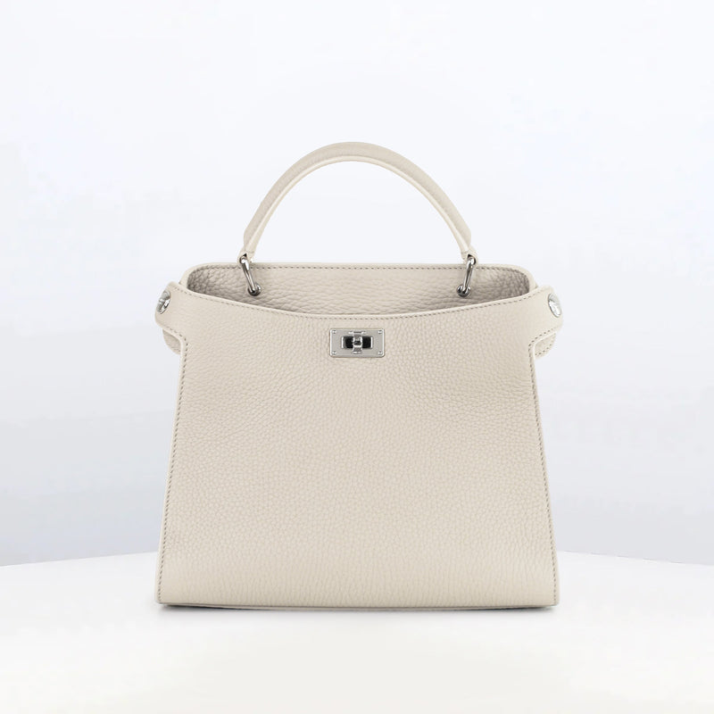 LEATHER HANDBAG LUTECE MINI CRAIE