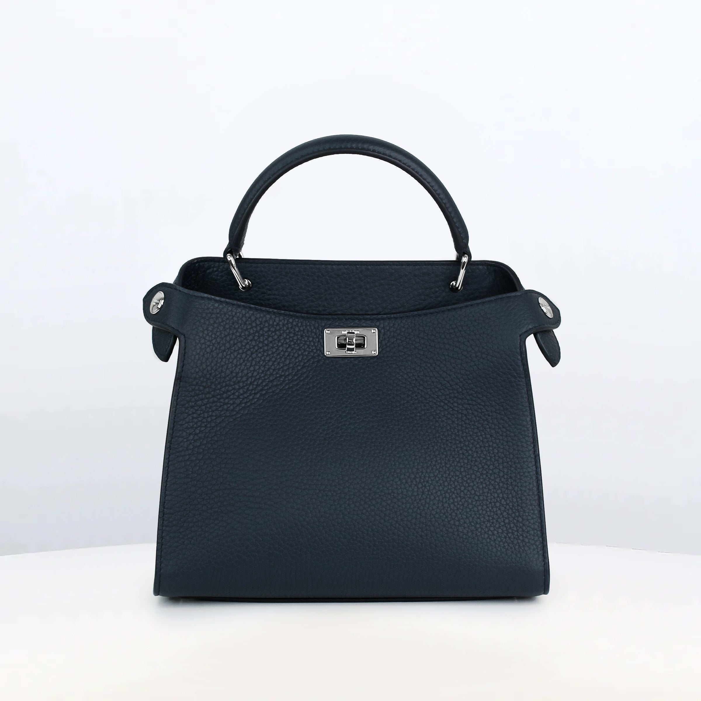 LEATHER HANDBAG LUTECE MINI ECLIPSE