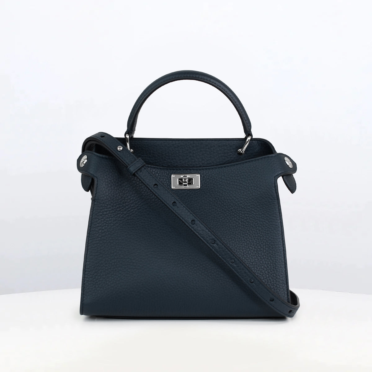 LEATHER HANDBAG LUTECE MINI ECLIPSE