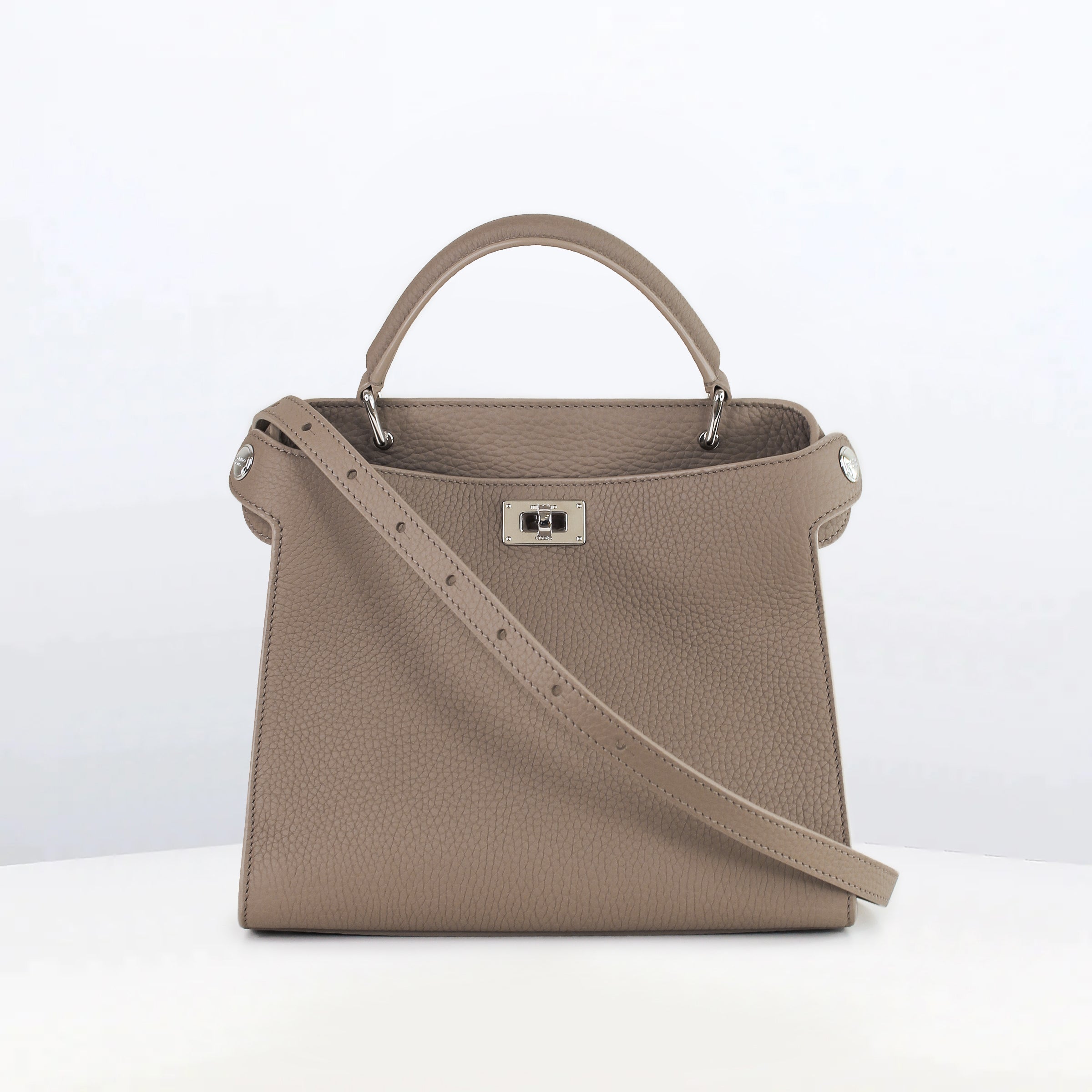 LEATHER HANDBAG LUTECE MINI ELEPHANT