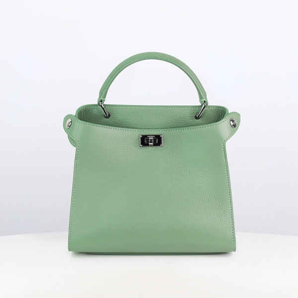 LEATHER HANDBAG LUTECE MINI GIVERNY