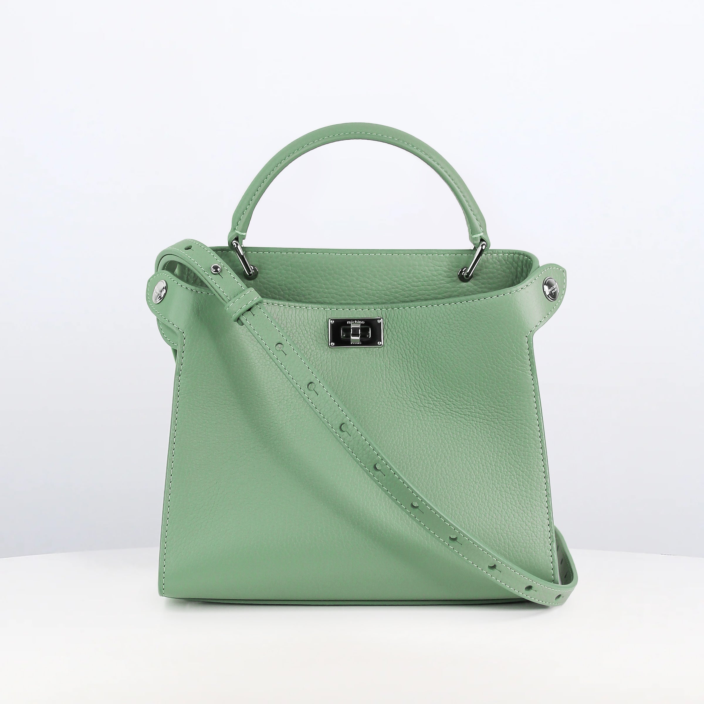 LEATHER HANDBAG LUTECE MINI GIVERNY