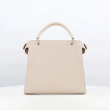 LEATHER HANDBAG LUTECE MINI IVORY