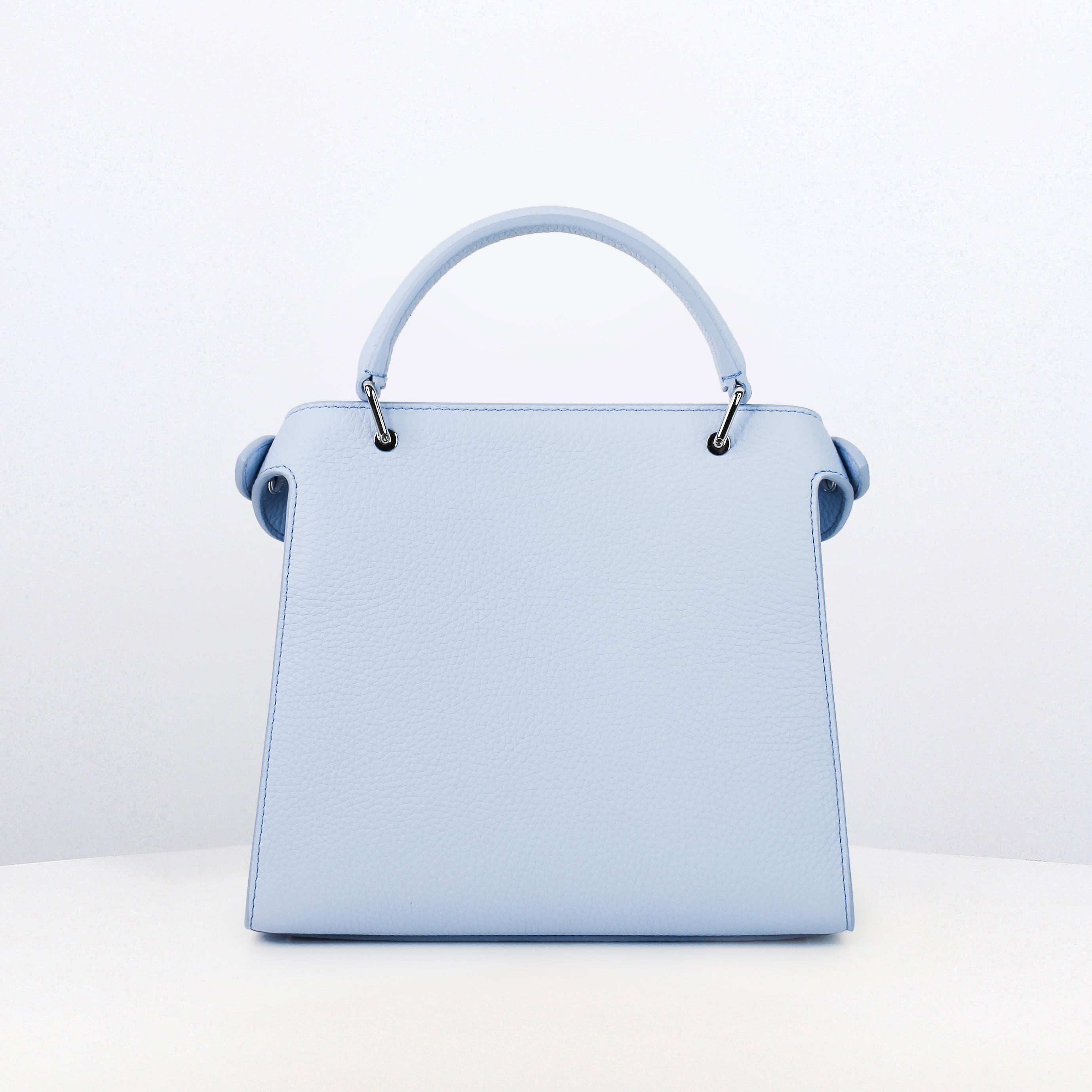 LEATHER HANDBAG LUTECE MINI MIST