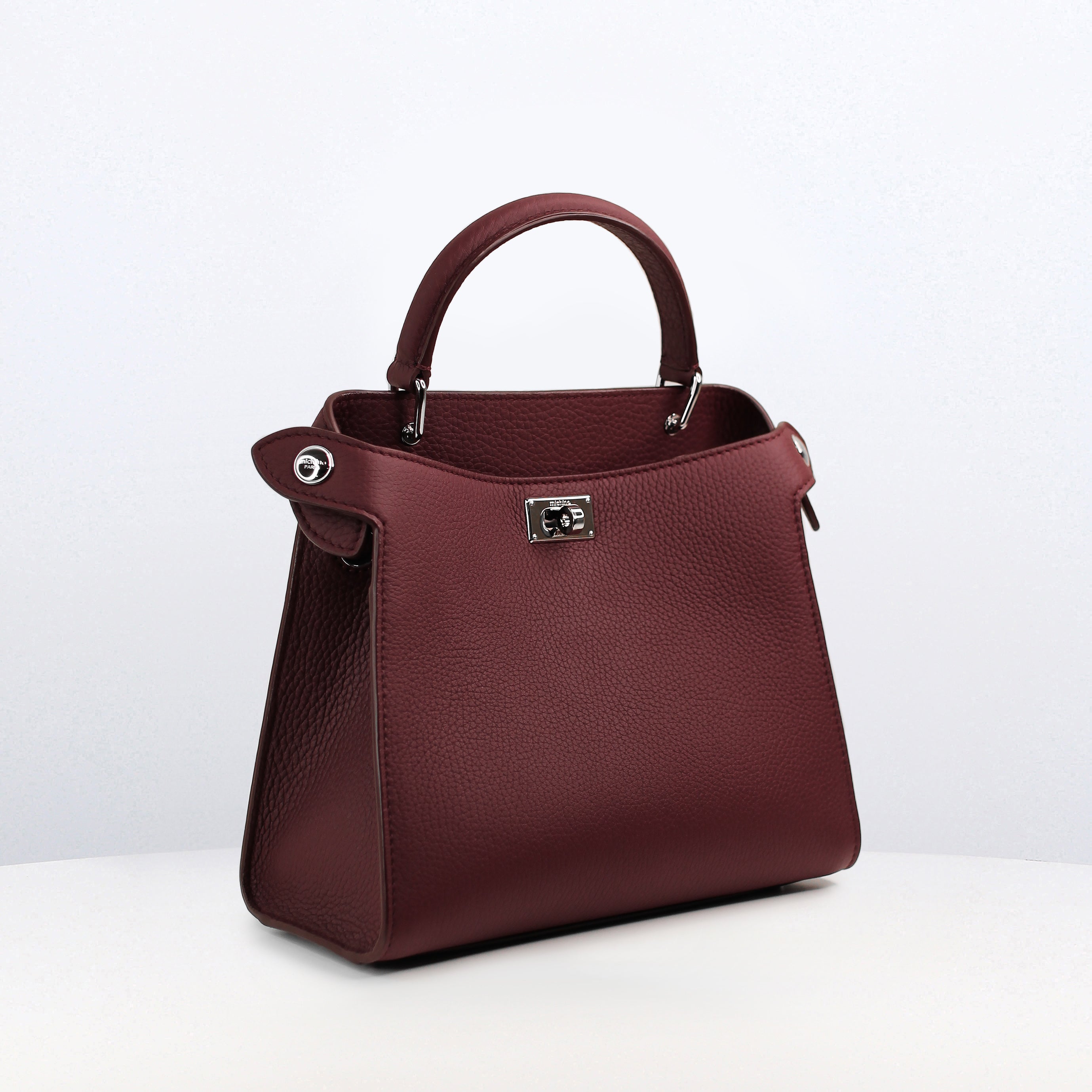 LEATHER HANDBAG LUTECE MINI SAINT-EMILION