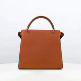 SMOOTH LEATHER HANDBAG LUTECE MINI GOLD