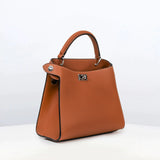 SMOOTH LEATHER HANDBAG LUTECE MINI GOLD