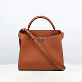 SMOOTH LEATHER HANDBAG LUTECE MINI GOLD