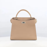 LEATHER HANDBAG LUTECE MINI TOURTERELLE