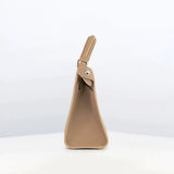LEATHER HANDBAG LUTECE MINI TOURTERELLE