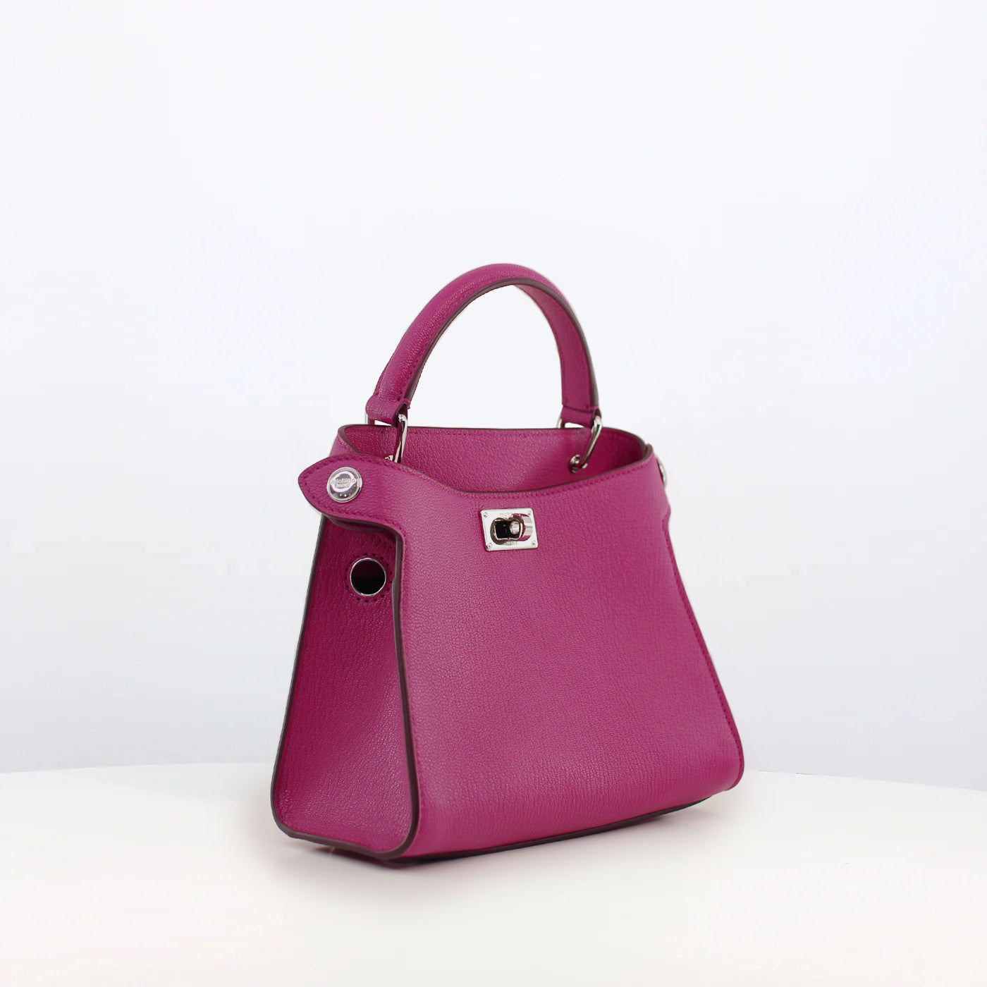 "Archive Event" LEATHER HANDBAG LUTECE NANO ORCHID