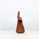 LEATHER HANDBAG LUTECE NANO GOLD