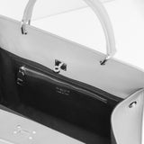 LEATHER HANDBAG LUTECE MINI IVORY