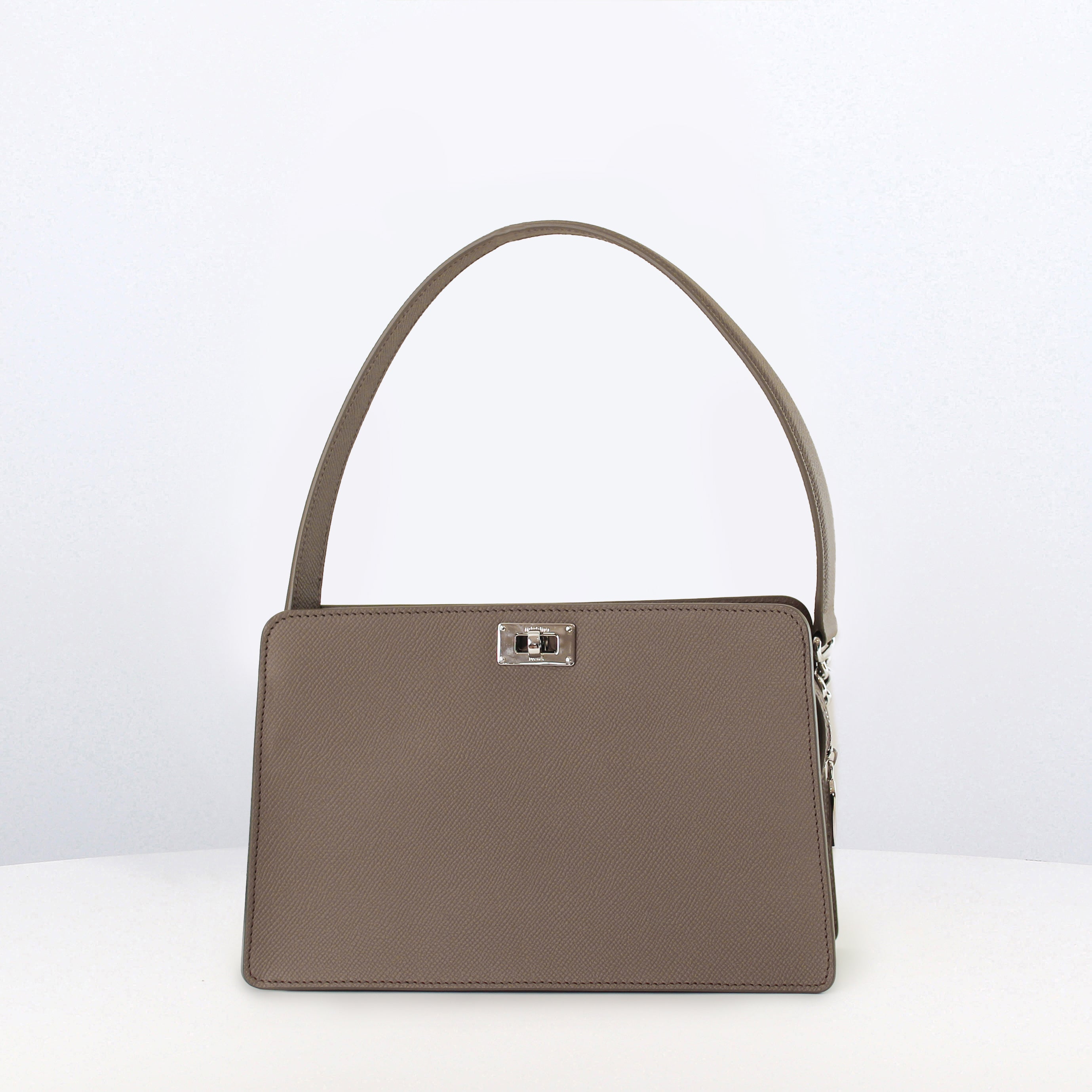 "Archive Event" UNISEX TAUPE POUCH