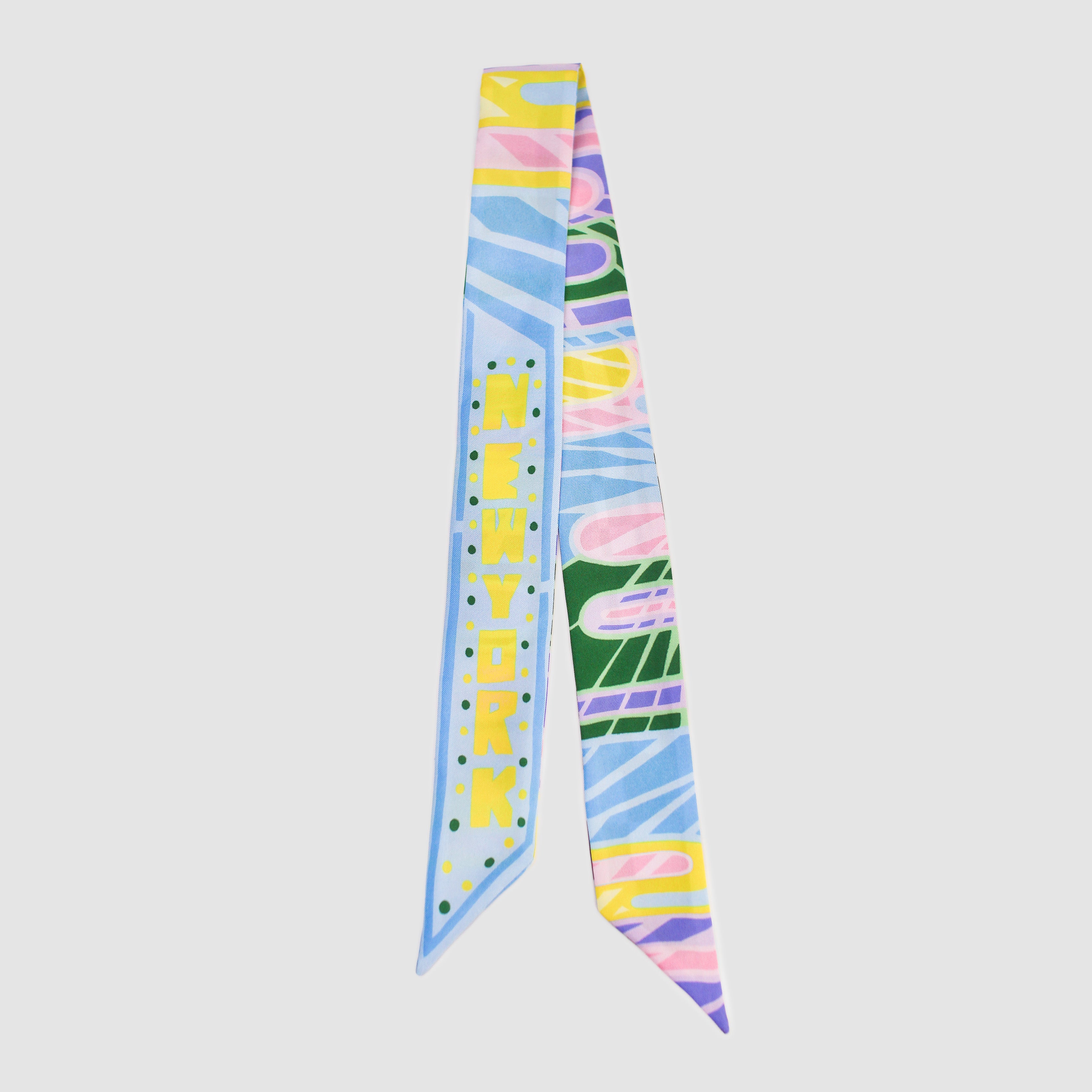 MICHII - SILK SCARF - NEW YORK