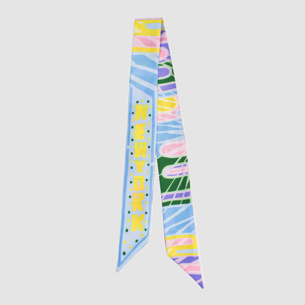 MICHII - SILK SCARF - NEW YORK