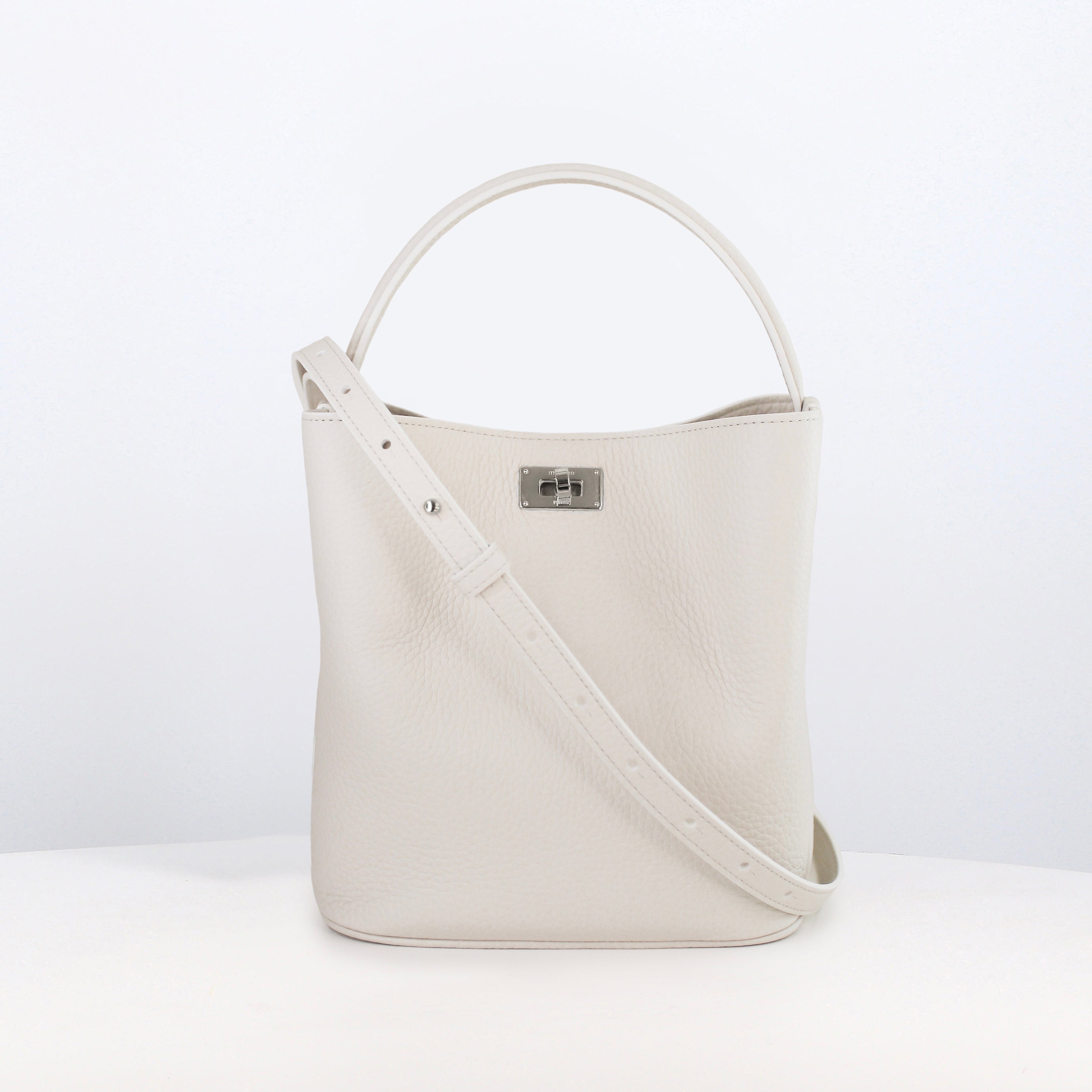 LEATHER BUCKET BAG ODEON MINI CRAIE