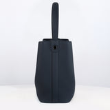 LEATHER BUCKET BAG ODEON PM ECLIPSE
