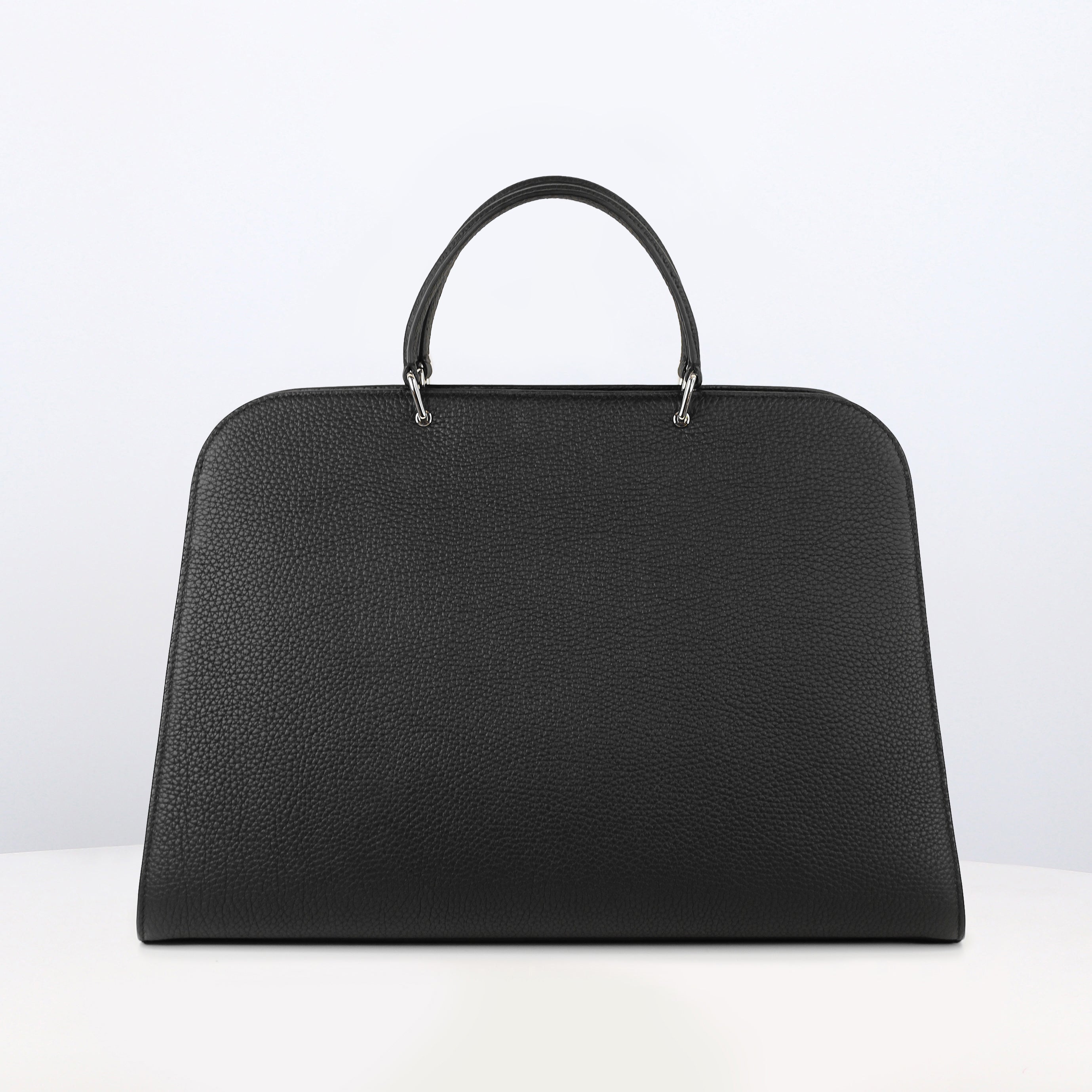 "Archive Event" LEATHER HANDBAG OPERA PM BLACK