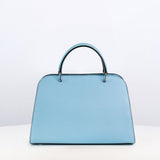 LEATHER HANDBAG OPERA MINI SKY BLUE