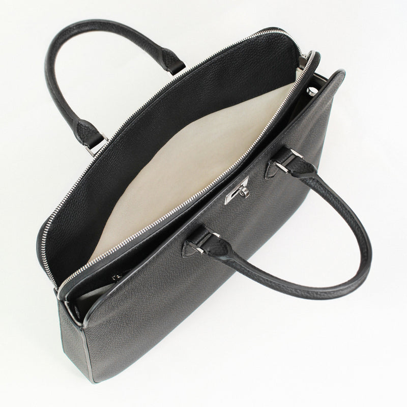 ORSAY LEATHER BRIEFCASE TAUPE