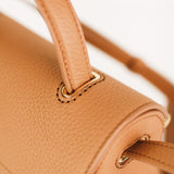 LEATHER HANDBAG PALAIS ROYAL MINI CAMEL