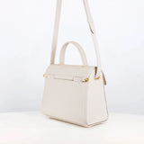 LEATHER HANDBAG PALAIS ROYAL MINI IVORY