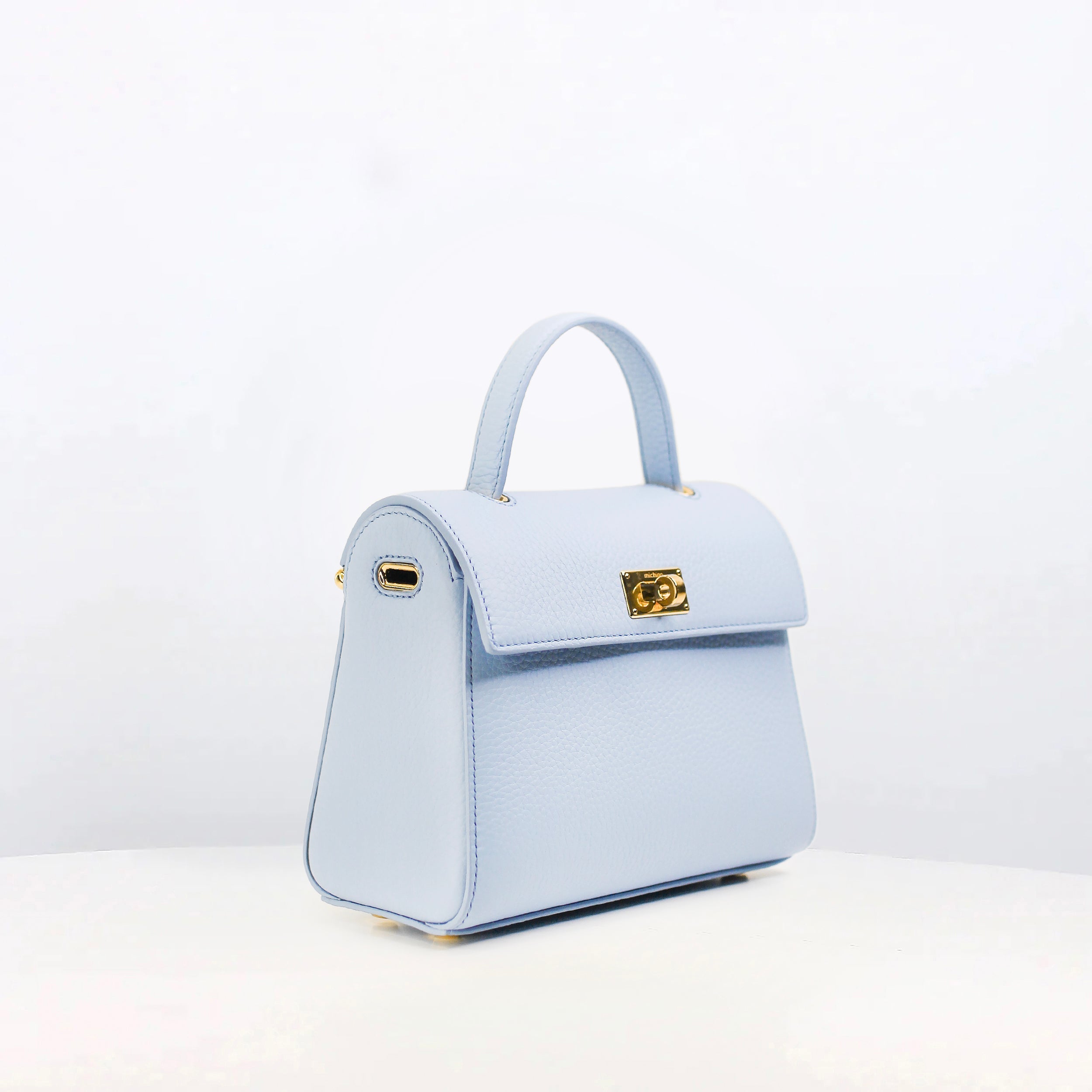 LEATHER HANDBAG PALAIS ROYAL MINI MIST