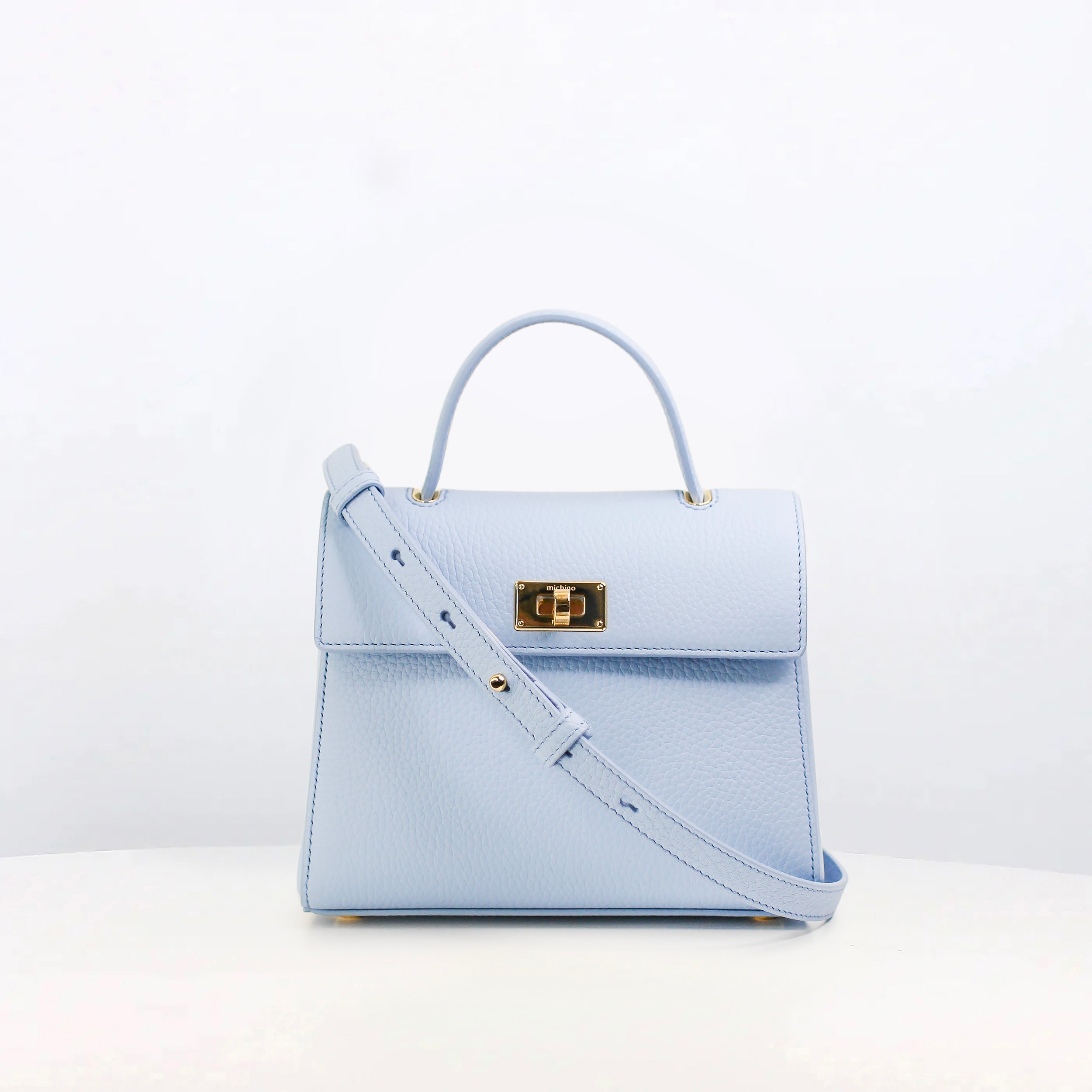 LEATHER HANDBAG PALAIS ROYAL MINI MIST