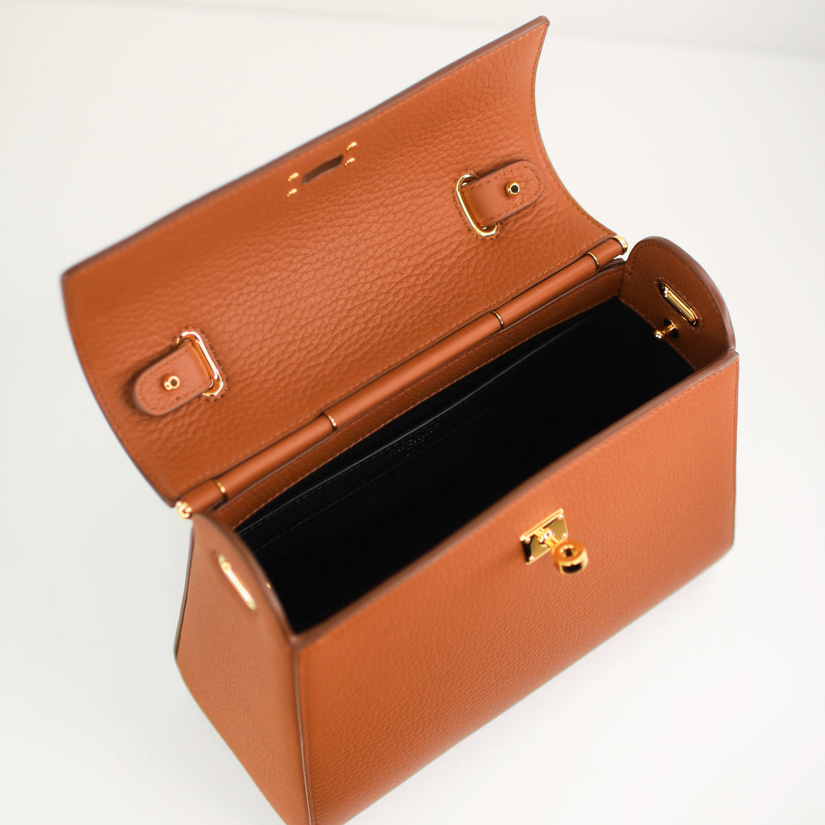 LEATHER HANDBAG PALAIS ROYAL PM GOLD