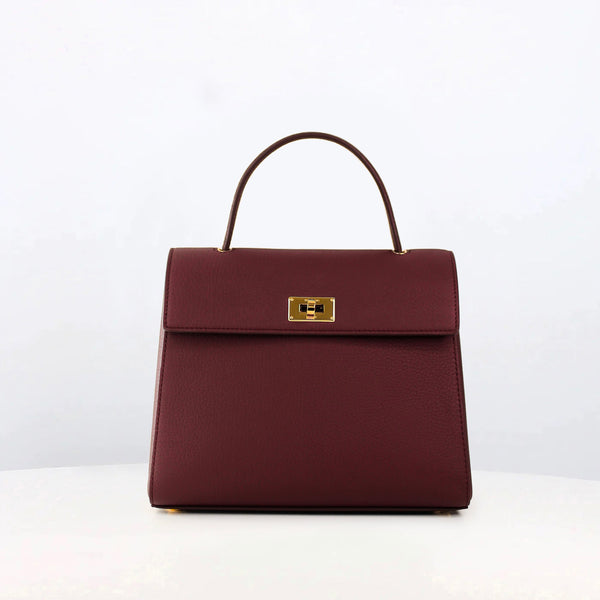LEATHER HANDBAG PALAIS ROYAL PM SAINT-EMILION