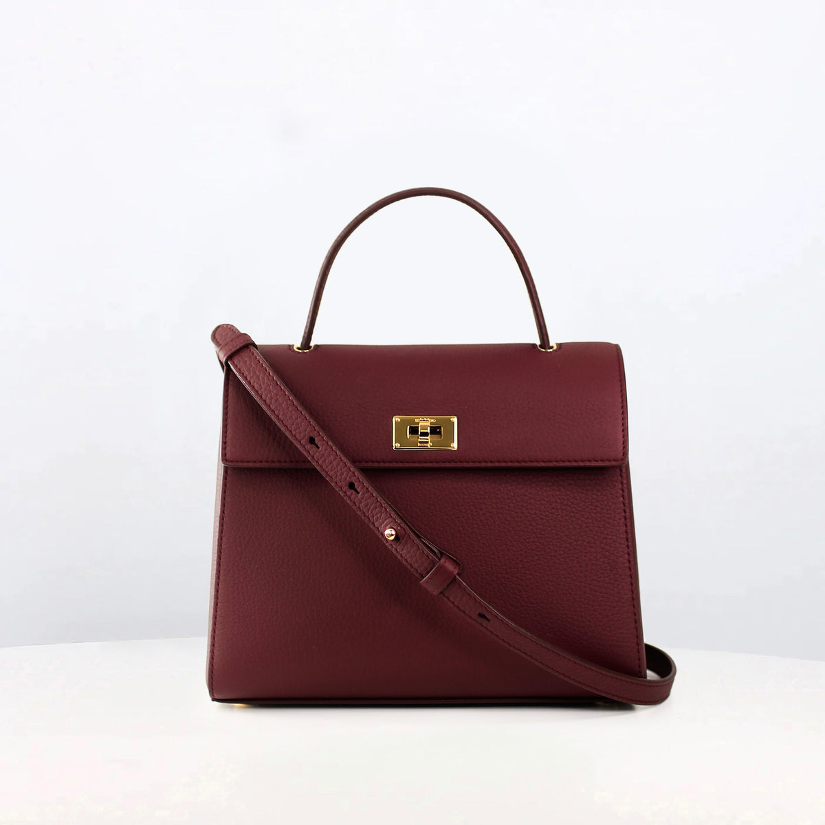LEATHER HANDBAG PALAIS ROYAL PM SAINT-EMILION