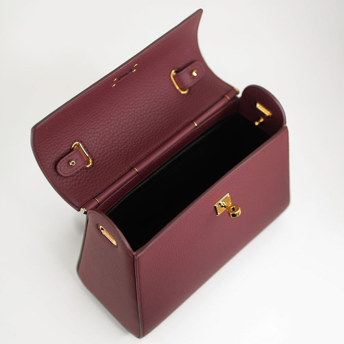 LEATHER HANDBAG PALAIS ROYAL PM SAINT-EMILION