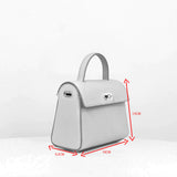 LEATHER HANDBAG PALAIS ROYAL MINI BLACK