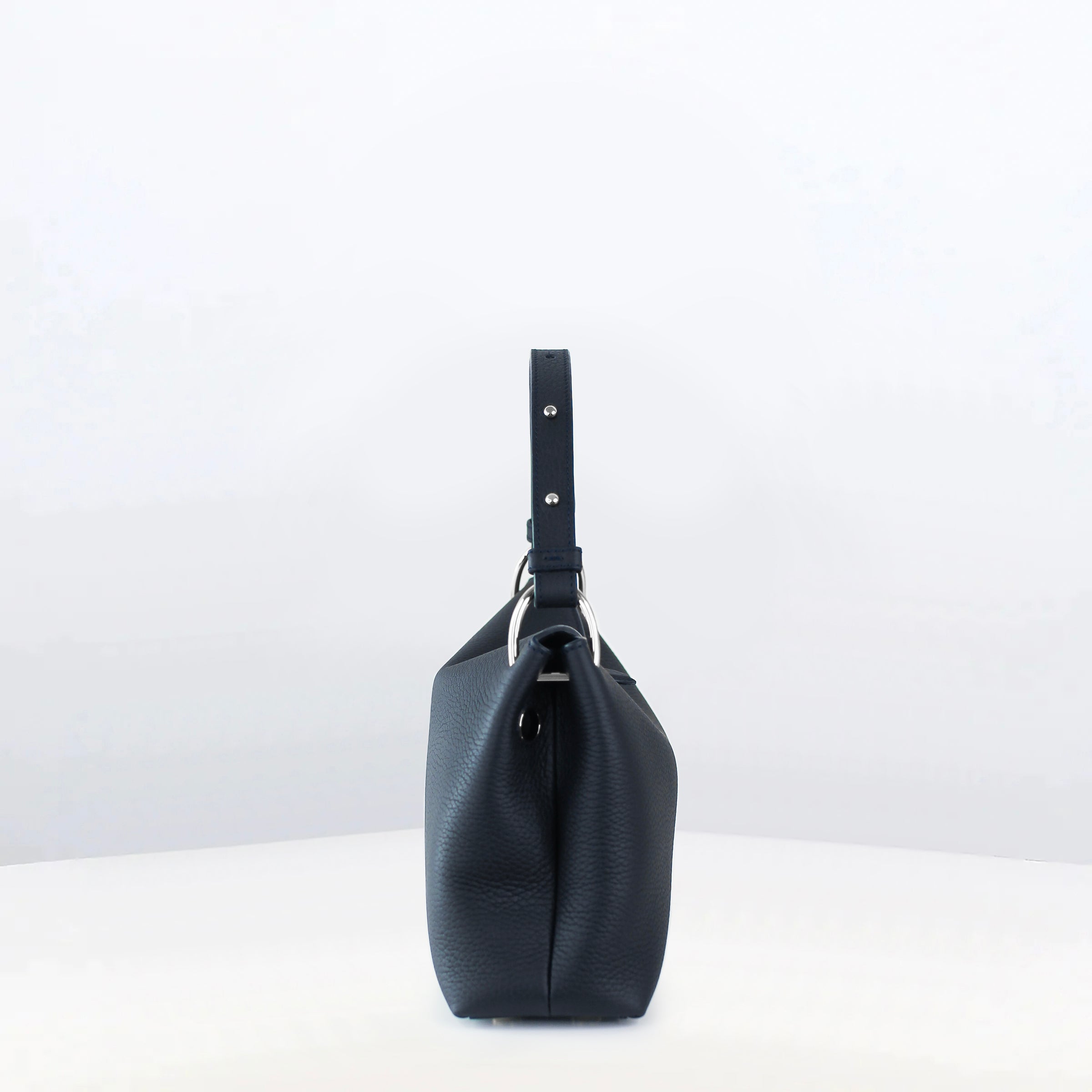 LEATHER HANDBAG PASSY MINI ECLIPSE