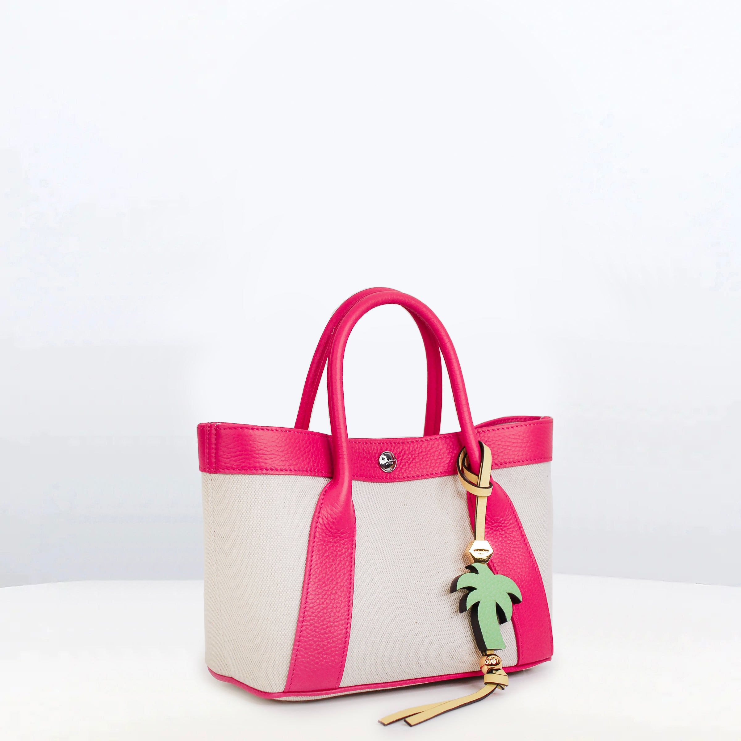 CANVAS TOTE SEINE20 FUXIA