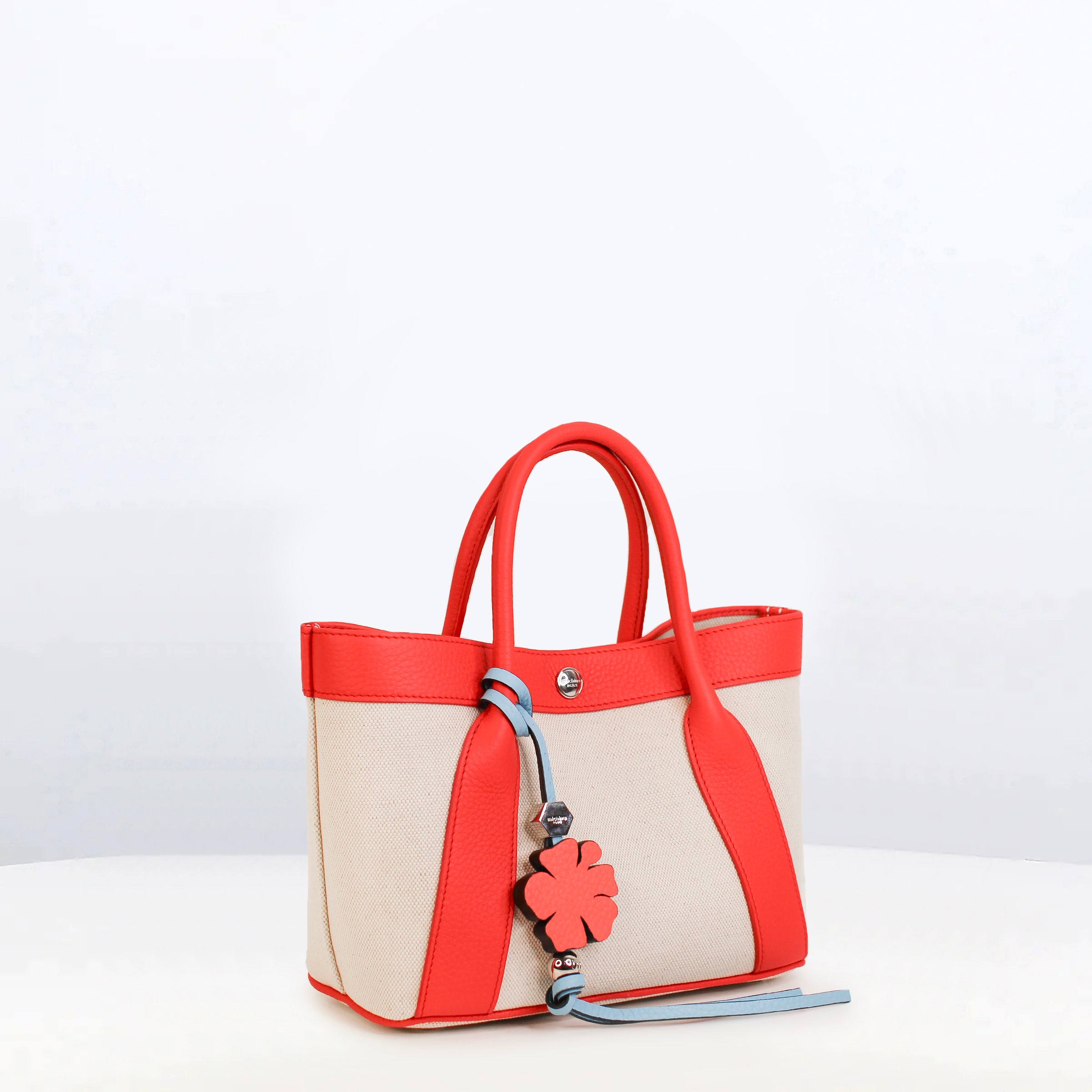 CANVAS TOTE SEINE20 GERANIUM