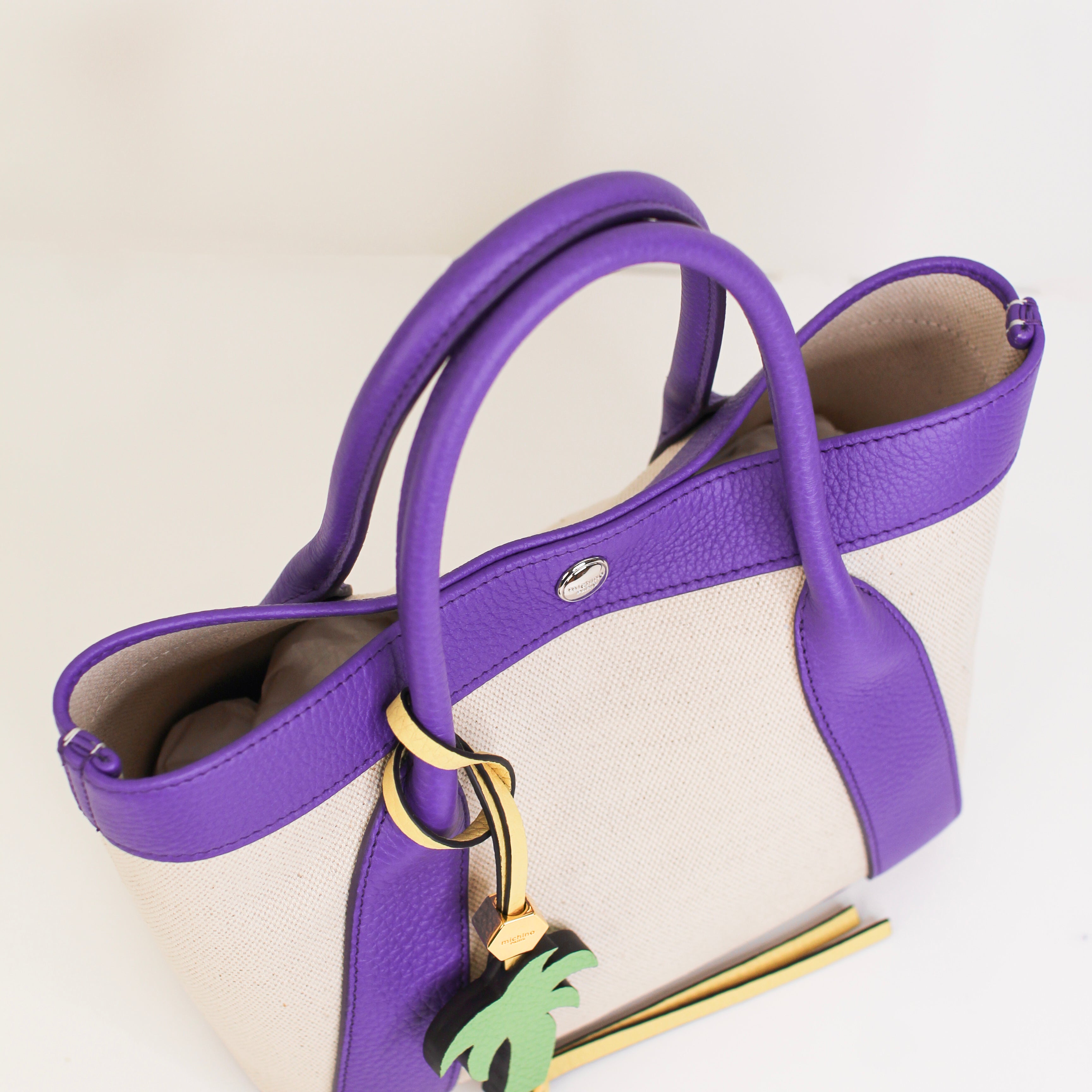 CANVAS TOTE SEINE20 MOKIHANA BERRY