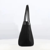 CANVAS TOTE SEINE40 BLACK