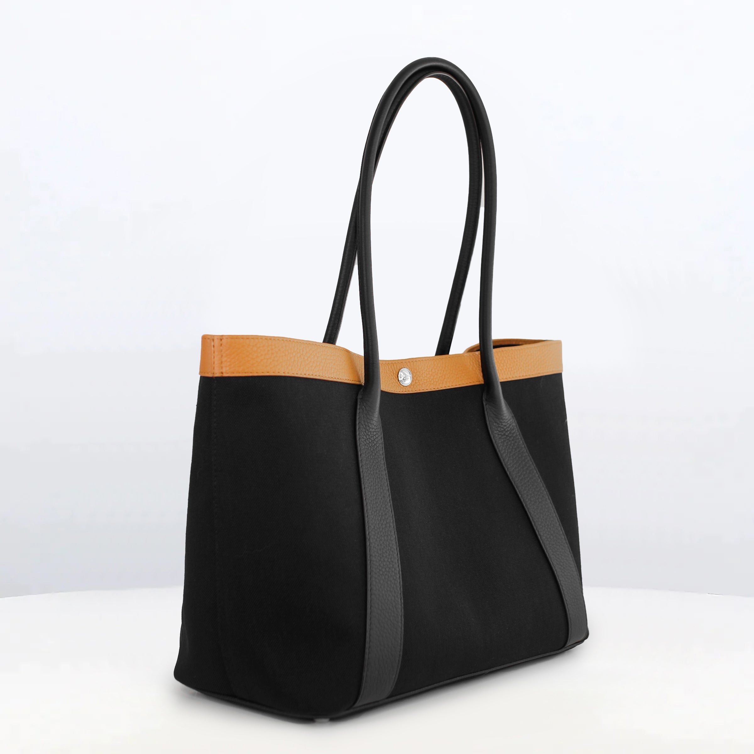 CANVAS TOTE SEINE40 CAMEL