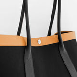 CANVAS TOTE SEINE40 CAMEL