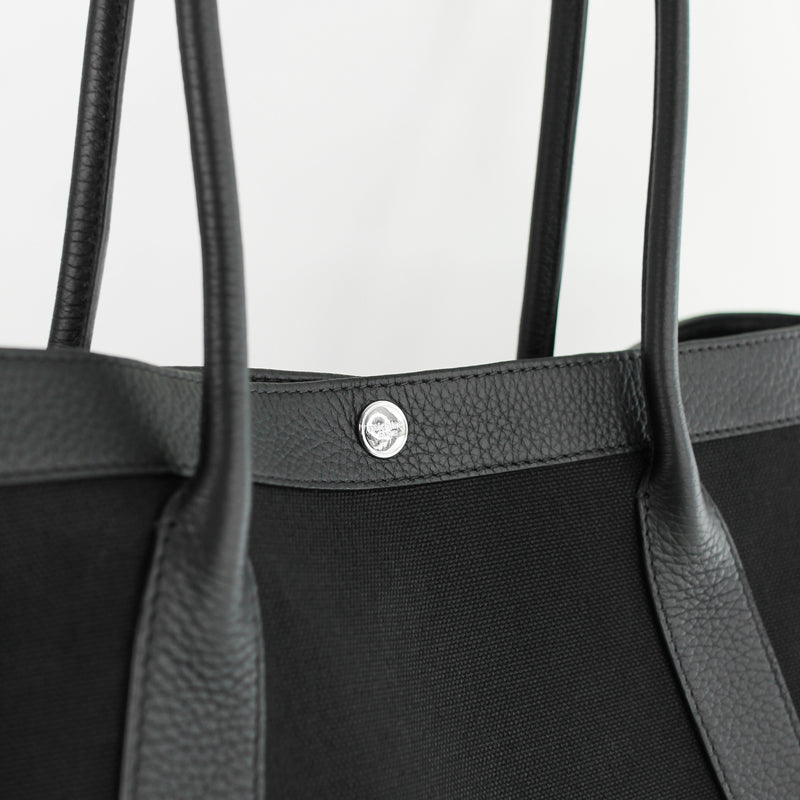 CANVAS TOTE SEINE40 BLACK