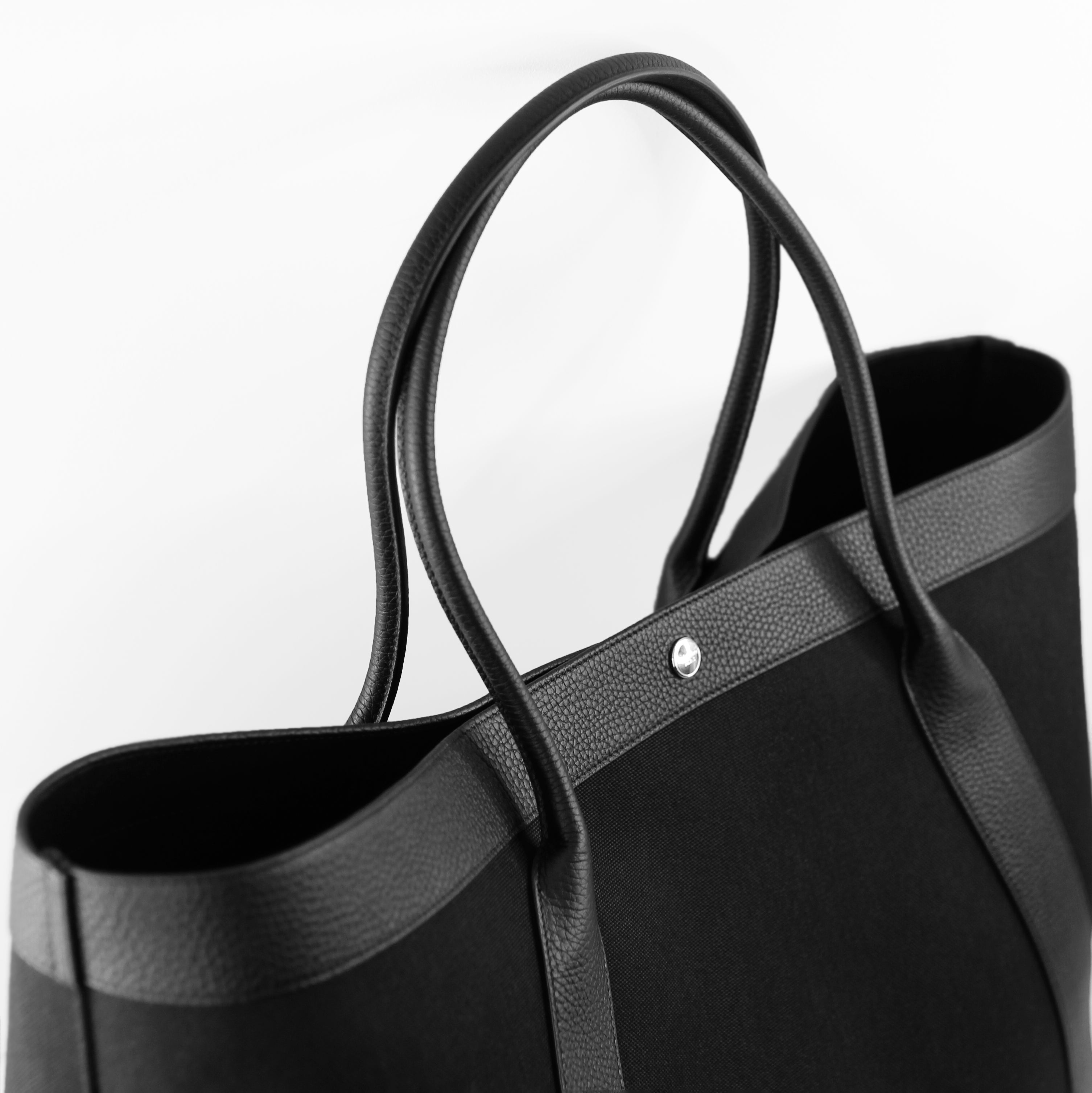 CANVAS TOTE SEINE50 BLACK