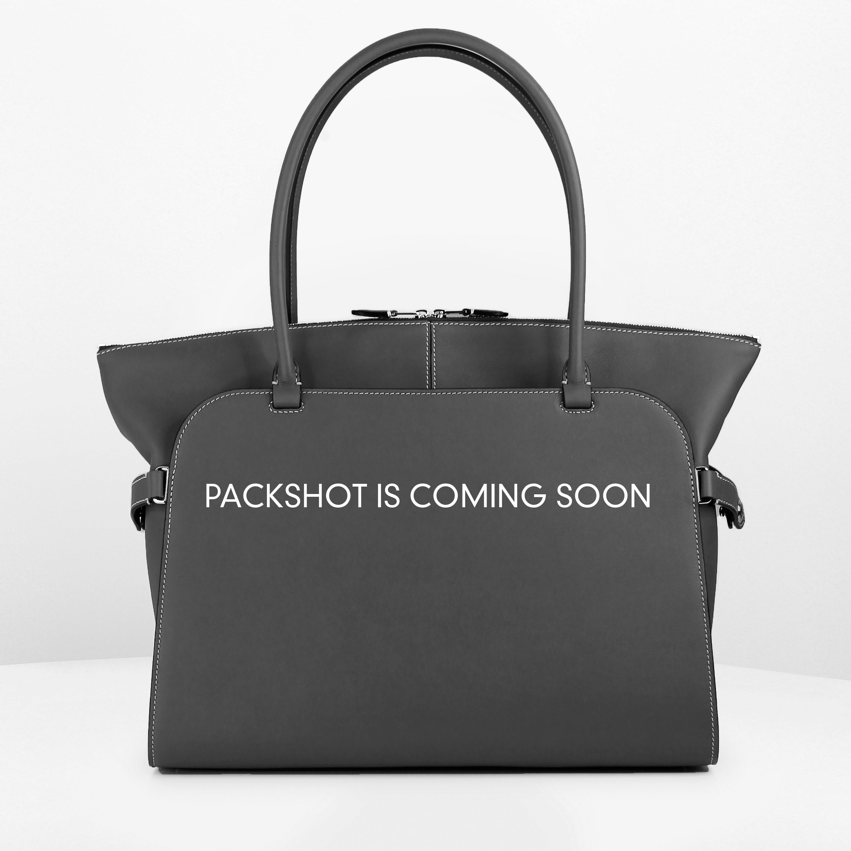 LEATHER HANDBAG SEPTIEME MM BLACK