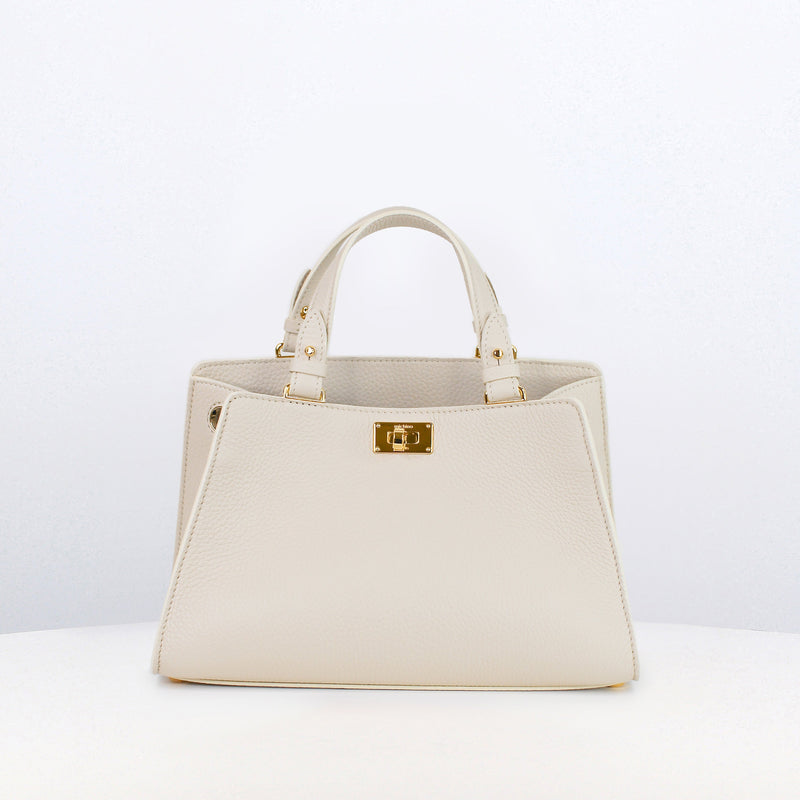 LEATHER HANDBAG TROCADERO FICELLE