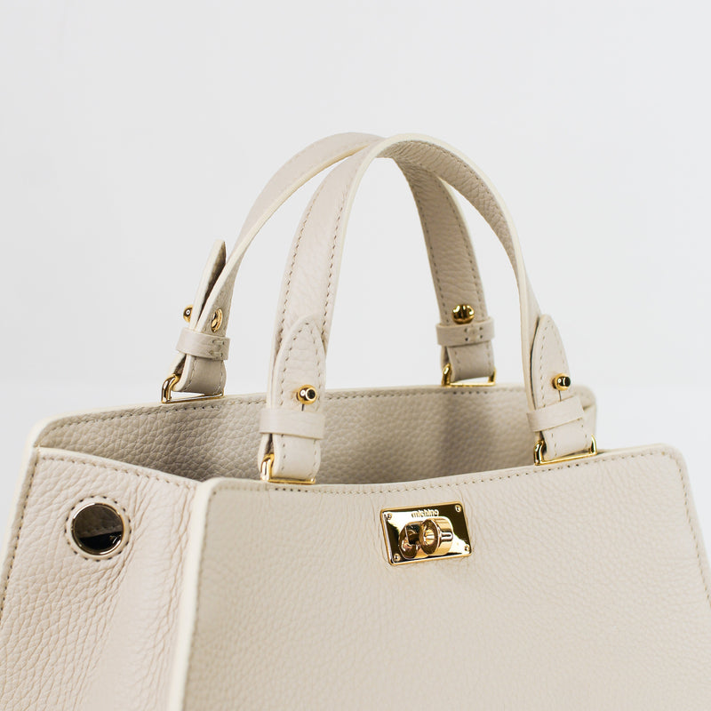 LEATHER HANDBAG TROCADERO FICELLE