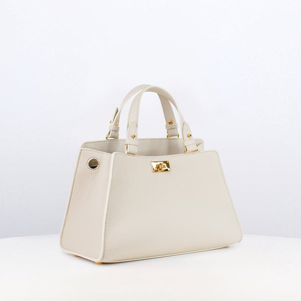 LEATHER HANDBAG TROCADERO FICELLE