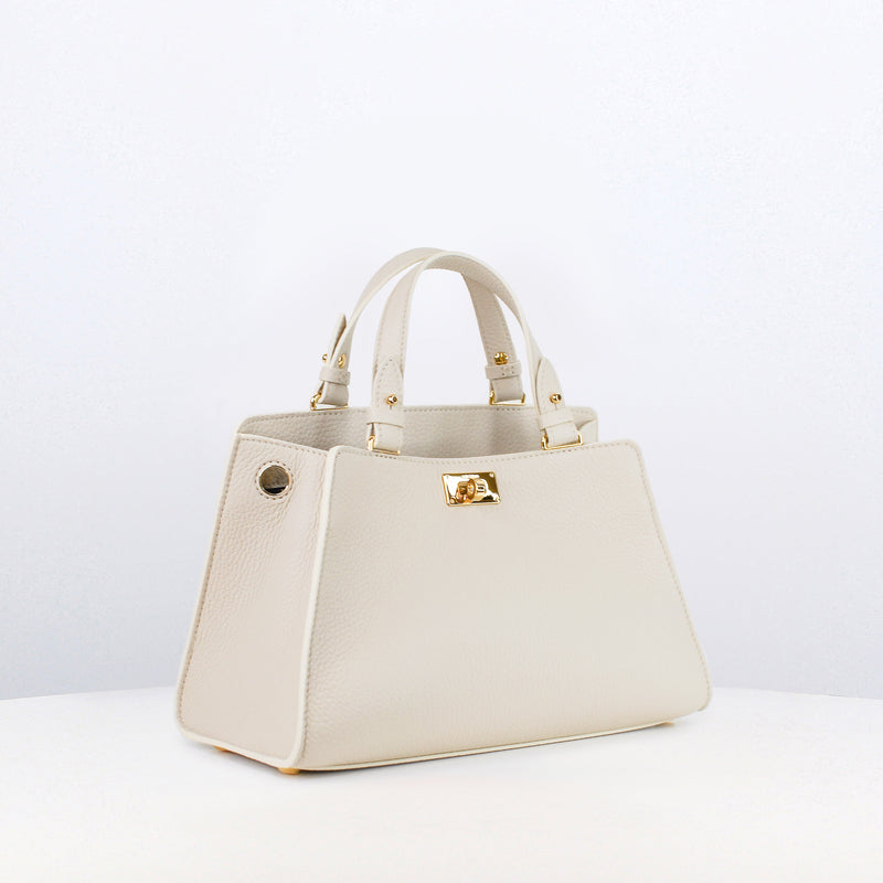 LEATHER HANDBAG TROCADERO FICELLE