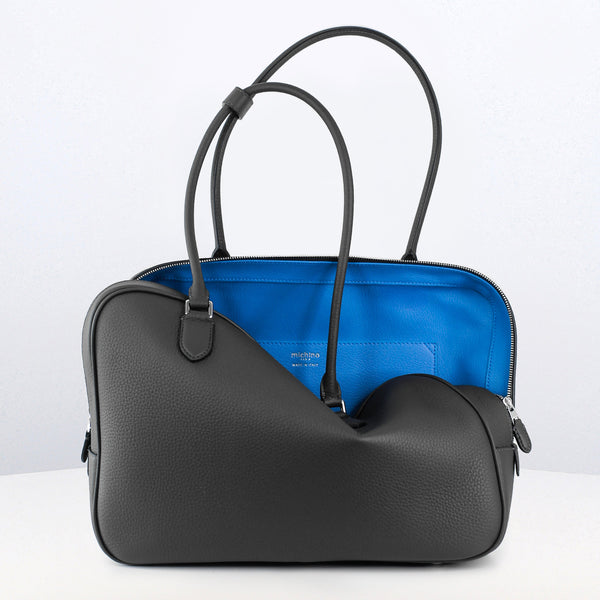 BOSTON BAG TUILERIES MM CHARCOAL GREY